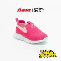 ราคา Bata Bubble Gummers Girls' Bubble Comfort Slip on Sneakers รองเท้าผ้าใบแบบสวม สำหรับเด็กหญิง รุ่น Beat สีชมพู 1595532 (1730048004816734874)