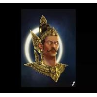 ราคา รูปพระวิษณุกรรม Vishnukarma ThaiArtdeco Digital painting A4 จาก Eleven design (1731016535978576262)