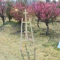 ราคา Braun Mall-ขาตั้งไม้ ขาตั้งวาดรูป ขาตั้งรูป แบบตั้งโต๊ะ สีธรรมชาติ ขนาด 1.5m ขาตั้งรูปภาพ ขาตั้งกรอบรูป Painting Easel Wood Easel (1729777058780121576)