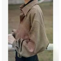 ราคา เสื้อเชิ้ต ลายสก็อต แขนยาว สไตล์ฮ่องกงวินเทจ สำหรับผู้หญิง ดีไซน์ไม่ซ้ำใคร เสื้อแจ็คเก็ตชั้นไหล่หลวมฝรั่งเศส เสื้อ เชิ้ต ยูนิโคล่ เสื้อ เชิ้ต ยูนิโคล่ (1731727376656009045)