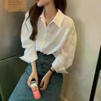 ราคา เสื้อเชิ้ต แขนยาว สไตล์ฝรั่งเศส ดีไซน์ไม่ซ้ำใคร สำหรับผู้หญิง ฤดูใบไม้ผลิและฤดูใบไม้ร่วง มาใหม่ แฟชั่นเกาหลี เสื้อเบลาส์หรูหรา เสื้อ เชิ้ต ยูนิโคล่ เสื้อ เชิ้ต ยูนิโคล่ (1731727446151235413)