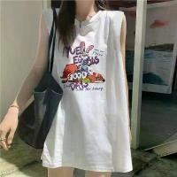 ราคา เสื้อยืดแขนกุด สีขาว สำหรับผู้หญิง ทรงหลวม เสื้อกล้ามกีฬากลางแจ้ง ดีไซน์สวย สไตล์ฮ่องกง เสื้อลำลอง เหมาะสำหรับฤดูร้อน [COD] เสื้อ คอปาด เสื้อ แขน ยาว ยูนิโคล่ เ ส ื ้ อ (1731688383284479939)