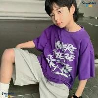 ราคา Sawasdee Kids Beryl แขนสั้นเด็กชายแฟชั่นเกาหลี ลายพิมพ์ตัวอักษร เสื้อยืดเด็กแขนสั้นทรงหลวม เสื้อผ้าเด็กชายฤดูร้อน เสื้อผ้าเด็ก เสื้อ นัก เรียน ชาย ประถม ลาย ผ้าขาวม้า เด็ก รู ยูน (1731766741227439232)