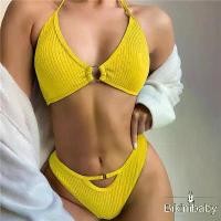 ราคา เซตบิกินี่ บิกินี่ ทูพีช ชุดว่ายน้ําเซ็กซี่ มีฟองน้ำ ชายหาด summer สไตล์เซ็กซี่ เซต2ชิ้น ชุดไปทะเล Swimsuit (1731741396051724590)