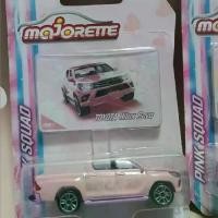 ราคา รถโมเดล รถเหล็ก Majorette Toyota Hilux Revo Light Pink - Pink Squad 1:58 Package with Card ของใหม่ ยังไม่แกะแพ็คครับ เหลือ 1 คันสุดท้าย สีพิเศษครับ (1731662096145679870)