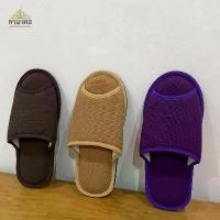 ราคา รองเท้าใส่ในบ้าน ผ้าฝ้าย รองเท้าหัวเปิด ผ้าฝ้ายชินมัย สลิปเปอร์ Slippers แนะนำ (1731798712347297306)