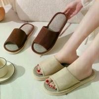 ราคา รองเท้าใส่ในบ้าน มาใหม่ พื้นยาง กันลื่น น้ำหนักเบา Slippers ในออฟฟิศ รองเท้าลำลอง (1731356074538468978)