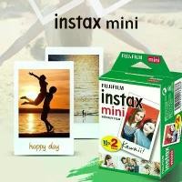 ราคา Fujifilm Instax mini 11/12/8/9/40/link 3 นิ้ว ฟิล์มขอบขาว สำหรับกล้อง Instant mini 8 7s 25 50s 90 กระดาษภาพถ่าย (1732202655065869299)