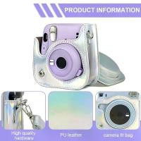 ราคา เคสสำหรับกล้อง Instant Instax Mini 12 เข้ากันได้กับ Instax Mini 12 / Mini 11 กล้อง Instant พร้อมสายสะพายไหล่และเคสมินิ (1730897608442874398)