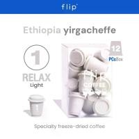ราคา Flip No.1 Relax กาแฟสำเร็จรูป กาแฟผงพร้อมชง Specialty Instant Coffee Cold Brew กาแฟพิเศษ Ethiopia yirgacheffe (1730703315773459230)