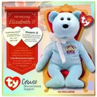 ราคา NW 116 - ตุ๊กตาหมี ty Beanie Babie มือ 1 งานป้ายนอก ขนาด 8 นิ้ว "Elizabeth II" (1731777826536196586)