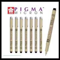 ราคา COD SAKURA ปากกาตัดเส้น สีดำ ปากกาพิกม่า PIGMA MICRON DRAWING PEN (1731998283730487075)