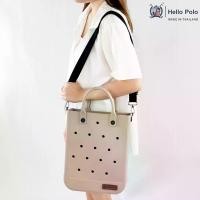 ราคา เก็บเงินปลายทาง. Hello polo crossbody bag women handbag large capacity lightweight and durable simple design waterproof EVA material bh2005 (1731961296229141195)