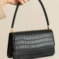 ราคา Crocodile Handbag กระเป๋า Crocodile Handbag หนัง PU สุดหรู ดีไซน์เหนือระดับ (1732275195872183721)