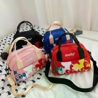 ราคา [COD] ANELLO MICKEY Fashion handbag กระเป๋าสะพาย กระเป๋าถือผ้า ลายการ์ตูน มาใหม่ สวยมากๆ (1732172820662945799)