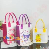 ราคา createShop84 ปัจจุบัน ThaiBeats กระเป๋าถือ กระเป๋าถือผู้หญิง กระเป๋าผ้า กระเป๋าสำหรับผู้หญิง สไตล์เกาหลี ลายการ์ตูนน่ารักๆ Labubu&Capybara กระเป๋าเป้แฟชั่นเกาหลี Handbag 30*26*10cm (173118293798279862