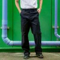 ราคา era-won กางเกงขายาวทรงกระบอกตรง รุ่น Baker Pant สี Classic Navy (1731650567183238498)