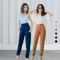 ราคา Match Me CC Pant กางเกงผ้าฮานาโกะขายาว (1729431954566122059)