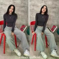 ราคา Womper pant : กางเกงขายาว ผ้าร่ม จั้มขาปรับได้ แนะนำ (1731881361464527225)