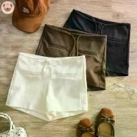 ราคา Chicy Short Pant กางเกงขาสั้น เเต่งกระเป๋าด้านหน้า ผ้า Cotton งานป้าย (1731597388750423781)
