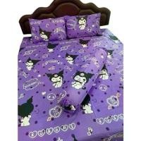 ราคา ผ้าปูที่นอนเซต 4ชิ้น (ผ้าปู+ปลอกหนุน2+ปลอกข้าง1) ผ้าคอตตอนนุ่ม ลายสวยๆ รัดมุมทั้ง4ด้าน (1731635036366603701)