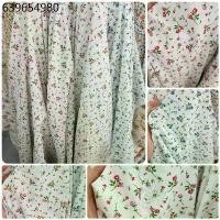 ราคา ผ้าเมตร หลา ลายดอกไม้ ลายการ์ตูน​ ผ้าคอตตอลผสม ถ่ายพร็อพ ฉาก ผ้าปู ปูโต๊ะ กว้าง 110-115 cm (1731776103395919447)