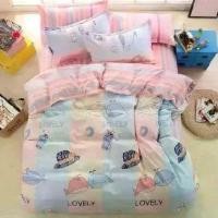 ราคา (5 ลาย) ผ้าปูที่นอน+ผ้านวมลายปลาวาฬ ปลาทะเล ครบเซ็ต 6 ชิ้น (ผ้าห่มนวม 1, ผ้าปู 1, ปลอกหมอน 2, ปลอกหมอนข้าง 2) (1729645335007365276)