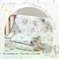ราคา FTGFGV แนะนำ La Luna แผ่นรองผ้าอ้อม แผ่นรองกันเปื้อน ผ้ารองที่นอนเด็ก ผ้ารองฉี่เด็ก แผ่นรองฉี่ (Waffle Diaper Pad) (1732286446833009705)