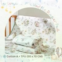 ราคา La Luna แผ่นรองผ้าอ้อม แผ่นรองกันเปื้อน ผ้ารองที่นอนเด็ก ผ้ารองฉี่เด็ก แผ่นรองฉี่ (Waffle Diaper Pad) ขาย ร้อน (1732365052395096009)