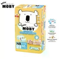 ราคา Moby ผ้าอ้อมสำเร็จรูป ชนิดเทป ไซส์ Newborn (Diaper Tape Newborn) แพมเพิส โมบี้ (1731638381838238832)