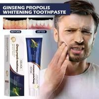ราคา EELHOE Ginseng Propolis White Toothpaste, Cleaning Stains Bad Breath, Teeth And Gums Care White Toothpaste (1731218038085288973)
