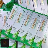 ราคา [ 5 แถม 5 ] ยาสีฟันจุรี ยาสีฟันชัวร์เฮิร์บ ของแท้ 100% Sure Herb Herbal Toothpaste (1731868740615637281)