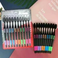 ราคา เซทแปรงฟันชาโคล 10ชิ้น แปรงฟันขนนุ่ม แปรงฟันผู้ใหญ่ ดูแลช่องปาก ขจัดคราบสกปรกในช่องปาก Set toothpaste (1731781867057613433)