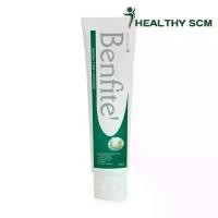 ราคา BENFITE' NATURAL CARE TOOTHPASTE 100 G เรื่องกลิ่นปากและคราบพลัค ลมหายใจหอมสดชื่น ด้วยยาสีฟัน benfite สูตร natural care สองพลังสารสกัดจากธรรมชาติ ฟ้าทะลายโจร กระชาย (1730366975895243310)