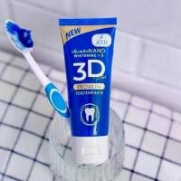 ราคา ยาสีฟัน 3d ยาสีฟันหลอดสีน้ำเงิน 3D Premium Plus Toothpaste ขนาด 50 กรัม (1729664602745113117)