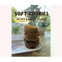 ราคา คุกกี้หน้านิ่ม 10 ชิ้น คละรส Soft Baked Cookies 10 mix flavor (1731495594613442782)