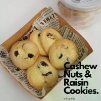 ราคา 【จัดส่งจากประเทศไทย】 คุกกี้เนยสดเม็ดมะม่วงหิมพานต์ลูกเกด cashew Nuts & Raisin Cookies (1732259965176219304)