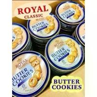 ราคา ￼Royal Classic Butter Cookies 80 กรัม คุกกี้กระป๋อง คุกกี้กระป๋องเหล็ก 10 ชิ้น 1 กระป๋อง รอยัล คลาสสิค (1731368443046561822)
