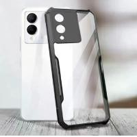 ราคา [ส่งจากไทย] เคสโทรศัพท์ สำหรับ Case VIVO Y17S 2023 เคสโทรศัพท์ วีโว่ เคสกันกระแทก หลังใส ขอบนิ่มหลังแข็ง PC+TPU (1729744218870155514)