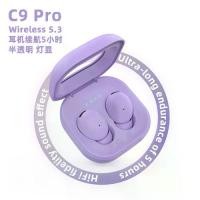 ราคา หูฟังบลูทูธ C9 Pro มาใหม่ ขายดี เคสชาร์จกึ่งโปร่งใส ไร้สาย 5.3 ในหู อายุการใช้งานแบตเตอรี่ยาวนานเป็นพิเศษ หูฟัง วีโว่ ของ แท้ (1731504784746120280)