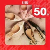 ราคา SHU X PATINYA CELEB HEELS 1" SLINGBACK (1730844729927305770)