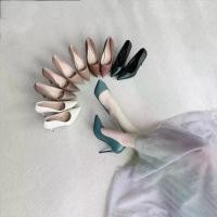 ราคา รองเท้าส้นสูง หัวแหลมHigh Heels ส้นสูง4นิ้ว รองเท้าkaimooksissy 239-6 (1731748108815141332)