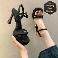 ราคา รองเท้าส้นสูงแฟชั่น 2025 แพลตฟอร์มกันน้ำ ส้นกริช ใส่สบาย กันลื่น สไตล์นางฟ้า รองเท้าคัทชูผู้หญิงสวยๆส้นสูง naturalizer heels (1730687956408699240)