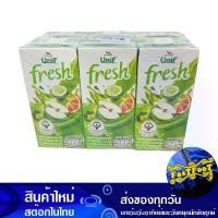 ราคา น้ำผักผลไม้รวม ผสมผักใบเขียว40% 180 มล (6กล่อง) ยูนิฟ Unif Mixed Vegetable And Fruit Juice Mixed With 40% Green Leafy Vegetables (1730048729441733531)