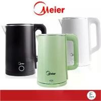 ราคา Meier / Ceflar กาต้มน้ำไฟฟ้า ความจุ 2 ลิตร กำลังไฟ 1500 วัตต์ รุ่น ME-0001a กาต้มน้ำร้อน กาไร้สาย กาน้ำร้อน กาน้ำสีสวย รับประกัน 2 ปี กาน้ำราคาถูก ความจุขนาดใหญ่ ปิดเครื่องอัตโนมัติ Electric Kettle (1