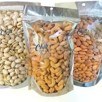 ราคา เม็ดมะม่วงหิมพานต์ อัลมอนด์ พิสตาชิโอ500กรัม อบธรรมชาติ/เกลือ/เนย ไซส์จัมโบ้/A/B/ซีก #แมคคาเดเมีย สดใหม่ ลูกชิด อบแห้ง ม้าลาย พระบิดา มี ควัน ที่ ไม่ มี ฮาลาล ใน (1731808005505713266)