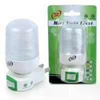 ราคา Light bulb plug-in LED bulb 3W.daylight Mini Night Light Bedside light Bedroom light (1732455208737080880)