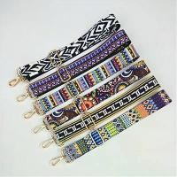 ราคา สายสะพายไหล่ริบบิ้น กว้าง 3.8 ซม. สำหรับกระเป๋าผู้หญิง สายสะพายไหล่ปรับระดับได้ สไตล์ชาติพันธุ์ไขว้ สายสะพายไหล่ยาว อุปกรณ์เสริมกระเป๋า สายสะพาย purse strap (1730787771987822916)