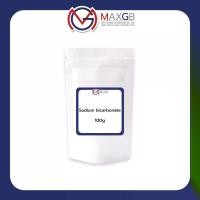 ราคา Sodium bicarbonate โซเดียมไบคาร์บอเนต เบกกิ้งโซดา (Baking soda) บรรจุ 100 กรัม / ถุง (1730218289170254776)