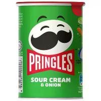 ราคา [COD] Pringles Potato Chips Sour Cream and Onion Flavor 42g. SKU 8886467100253 (1732299327192139794)